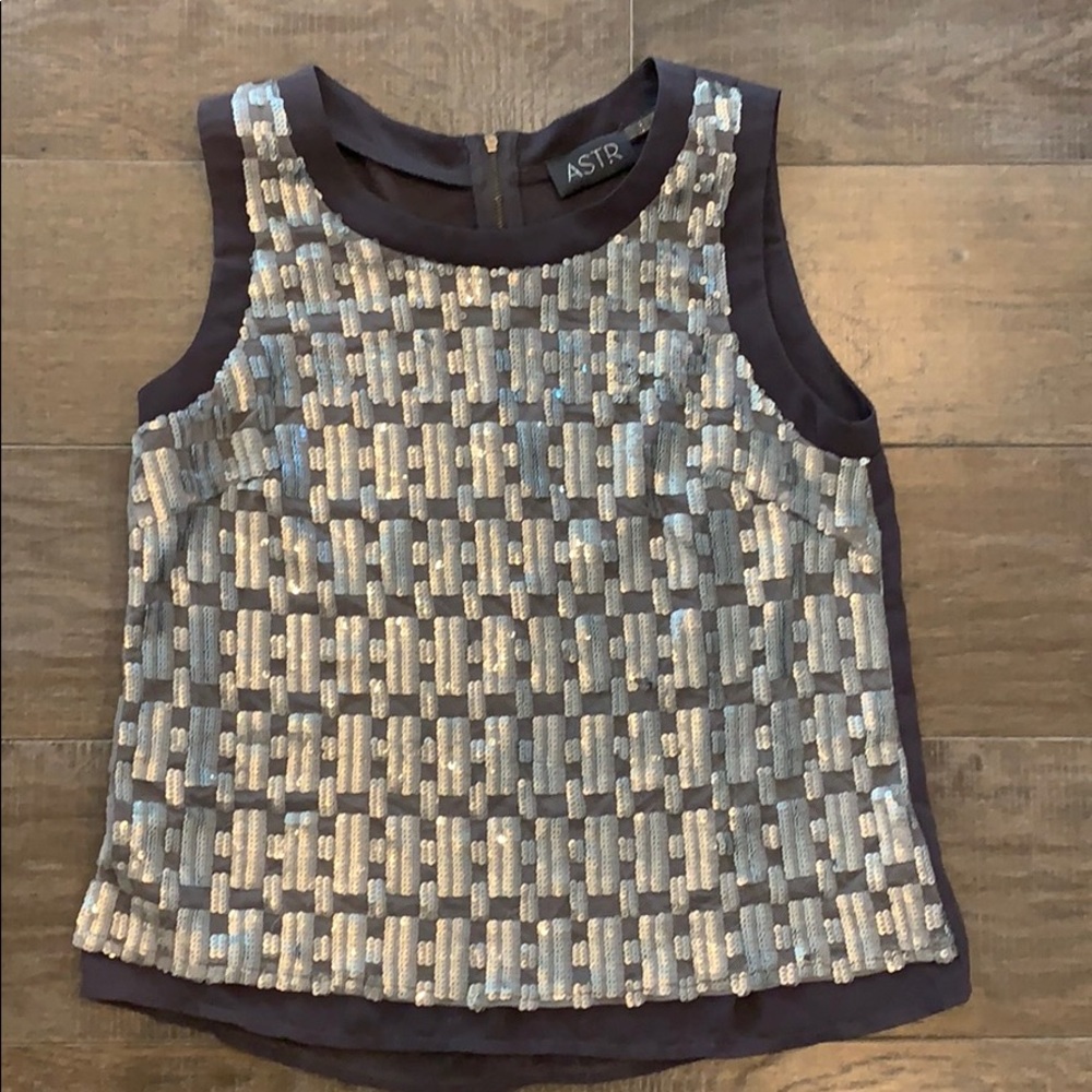 ASTR sequin tank